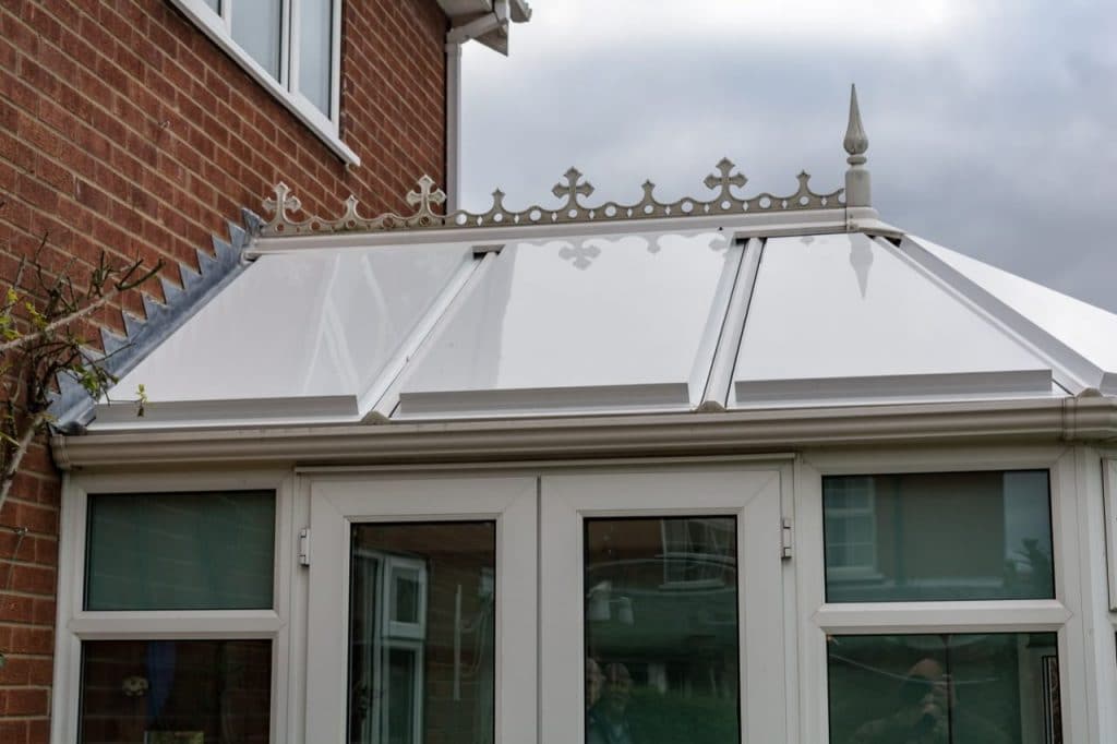 Changing A Polycarbonate Roof To A Thermotec Roof Youtube