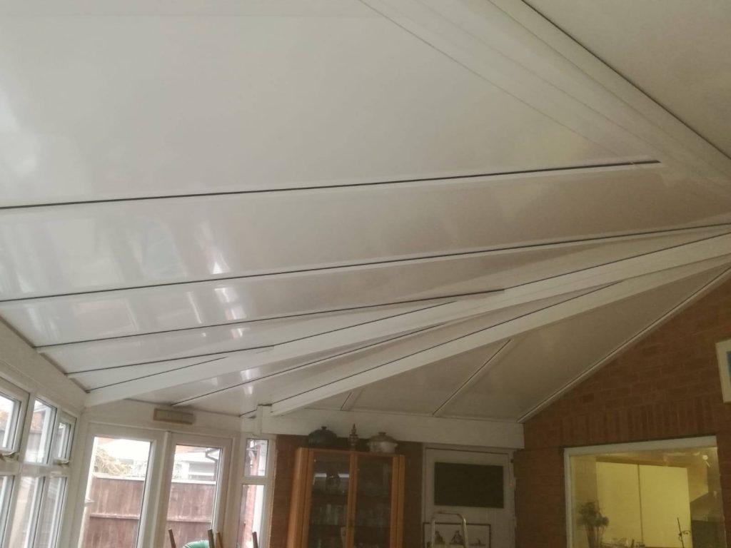 white Thermotec roof panels