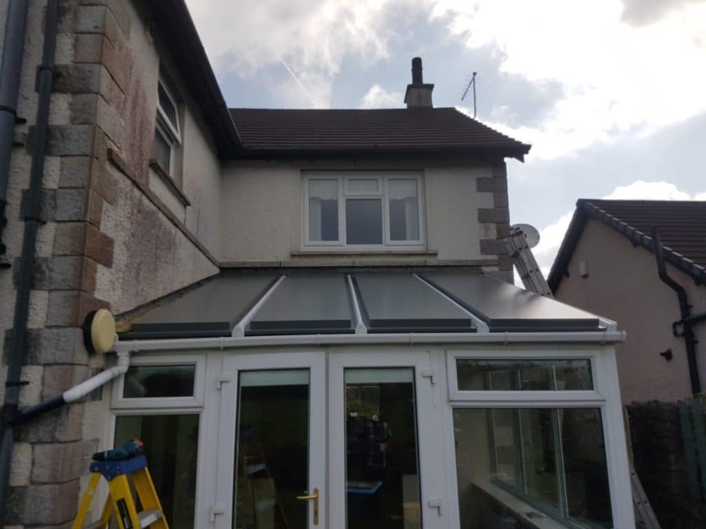 New conservatory roof in Ulverston