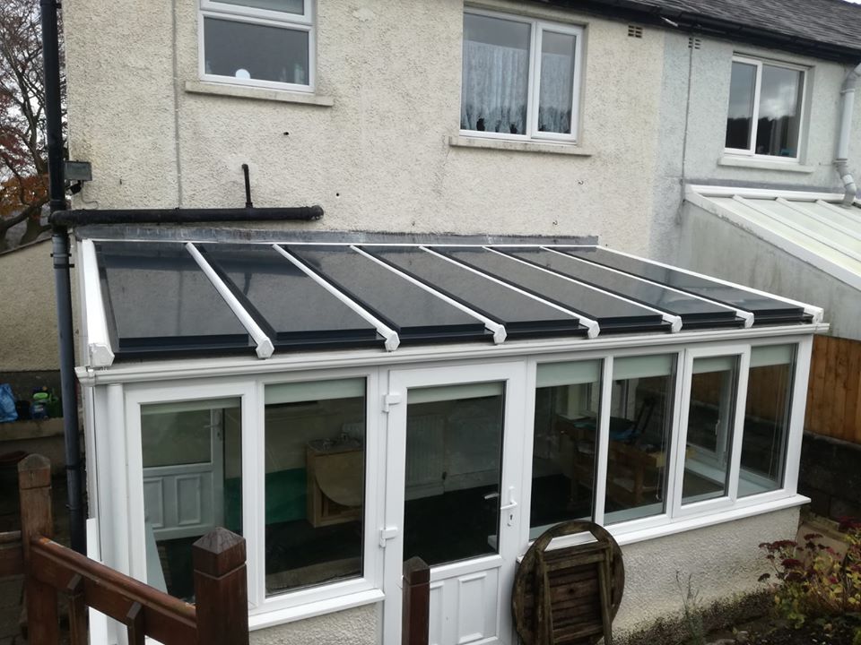 new conservatory roof in Arnside