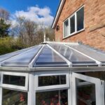 heat loss in a conservatory showing a victorian conservatory with PVCu windows and doors
